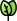 Here's an alt tag for the image: `Green, stylized plant icon`